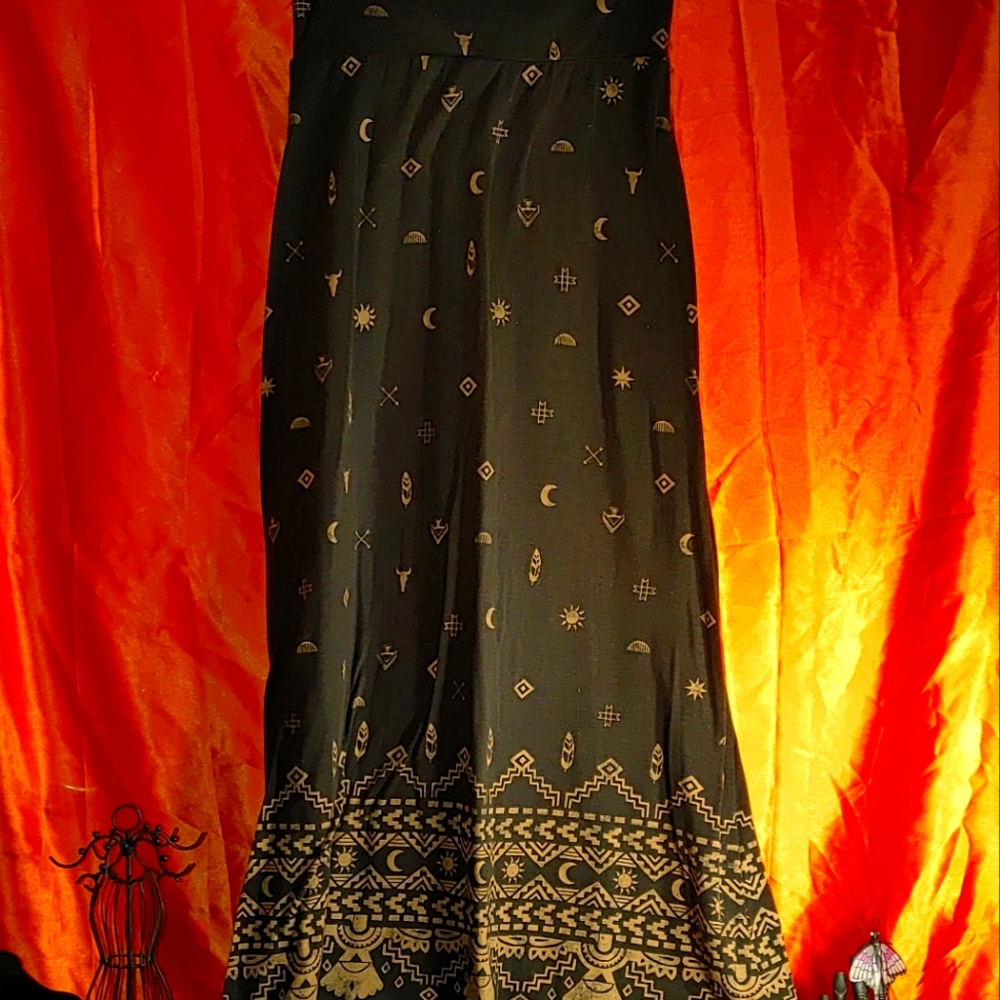 🖤Tex Mex Distressed Maxi Skirt🖤